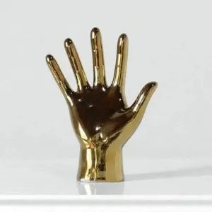 Gold-Plated Hand Figurines