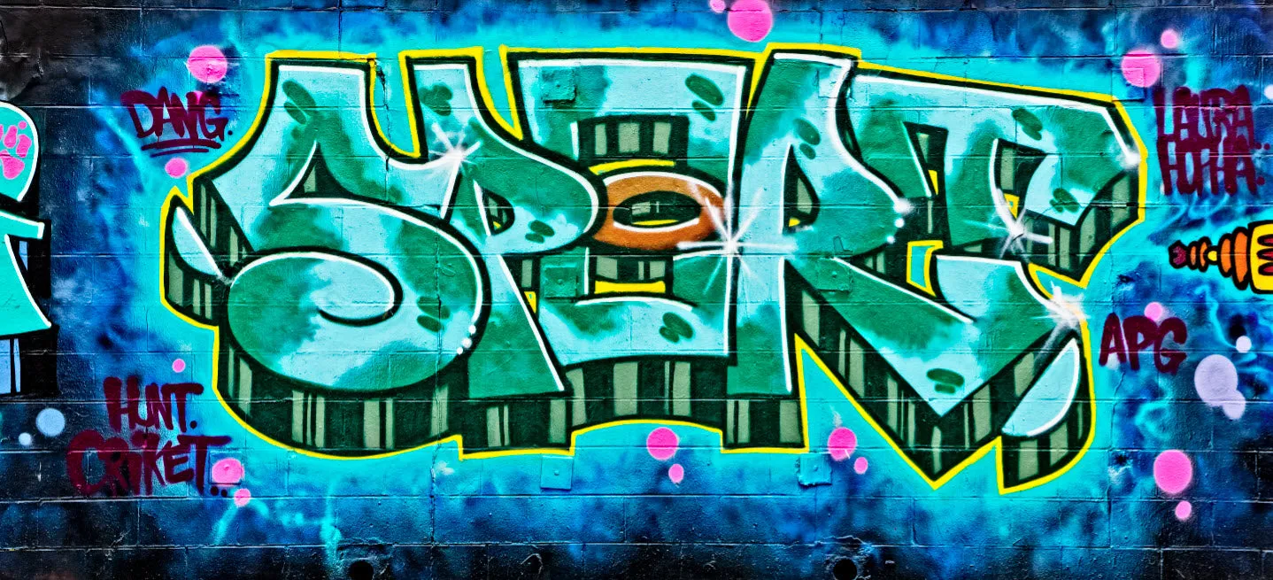 Graffiti 2017 Wall No. 6 Ver. 1 - Michael Spewak