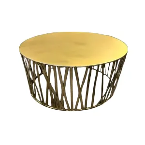 Home Justine Gold/Iron Coffee Table