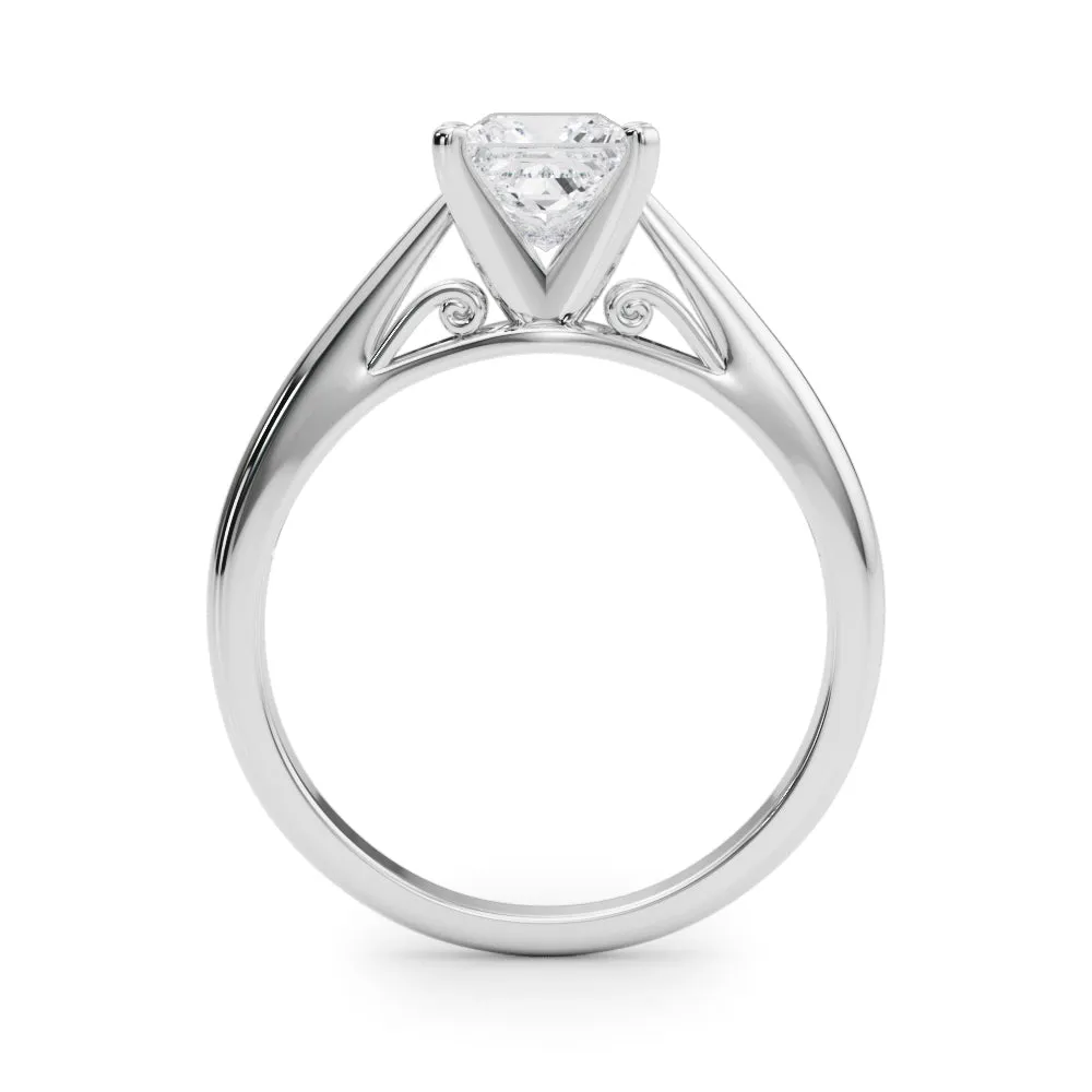 Katerina Princess Lab Grown Diamond Solitaire Engagement Ring IGI Certified
