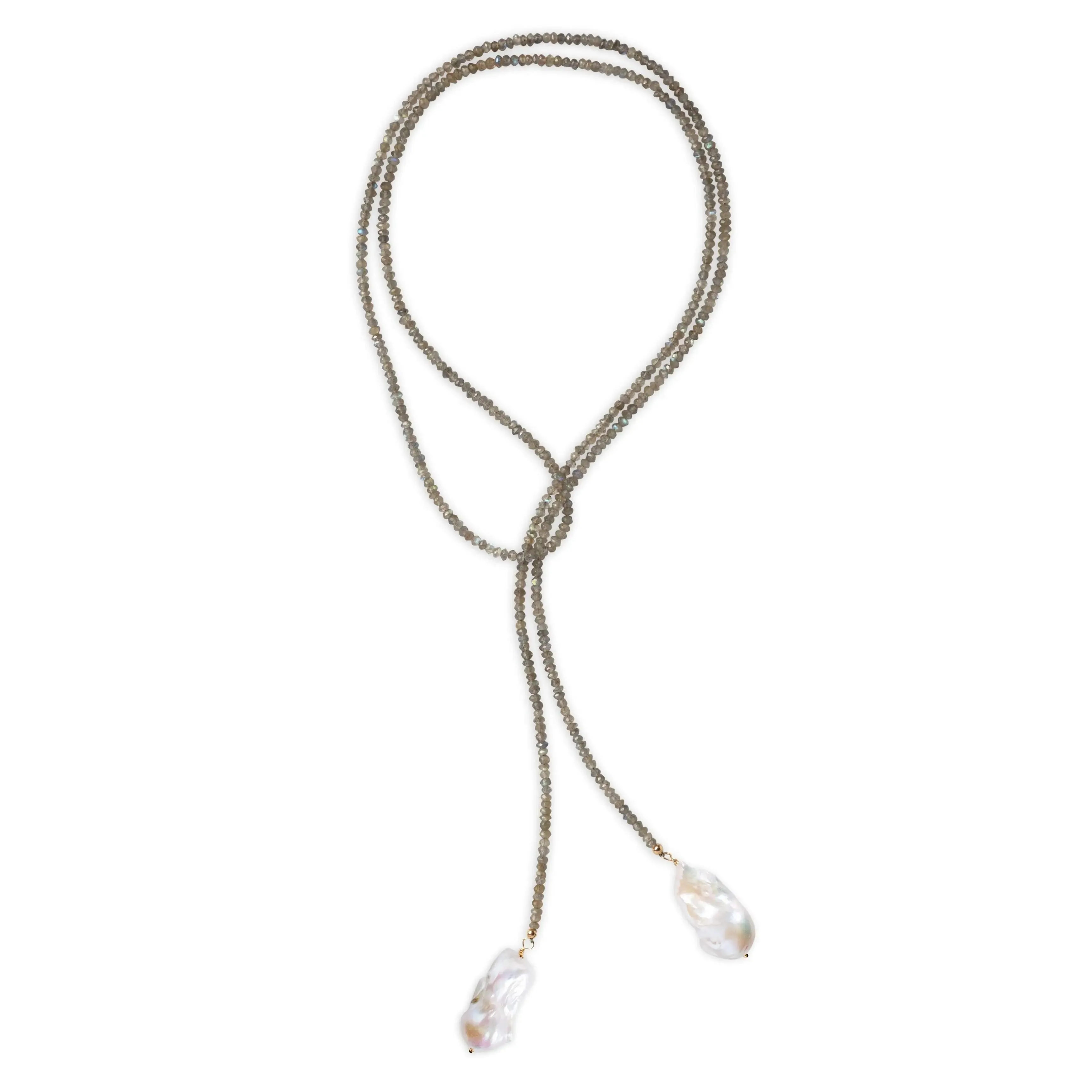 Labradorite Classic Gemstone Lariat