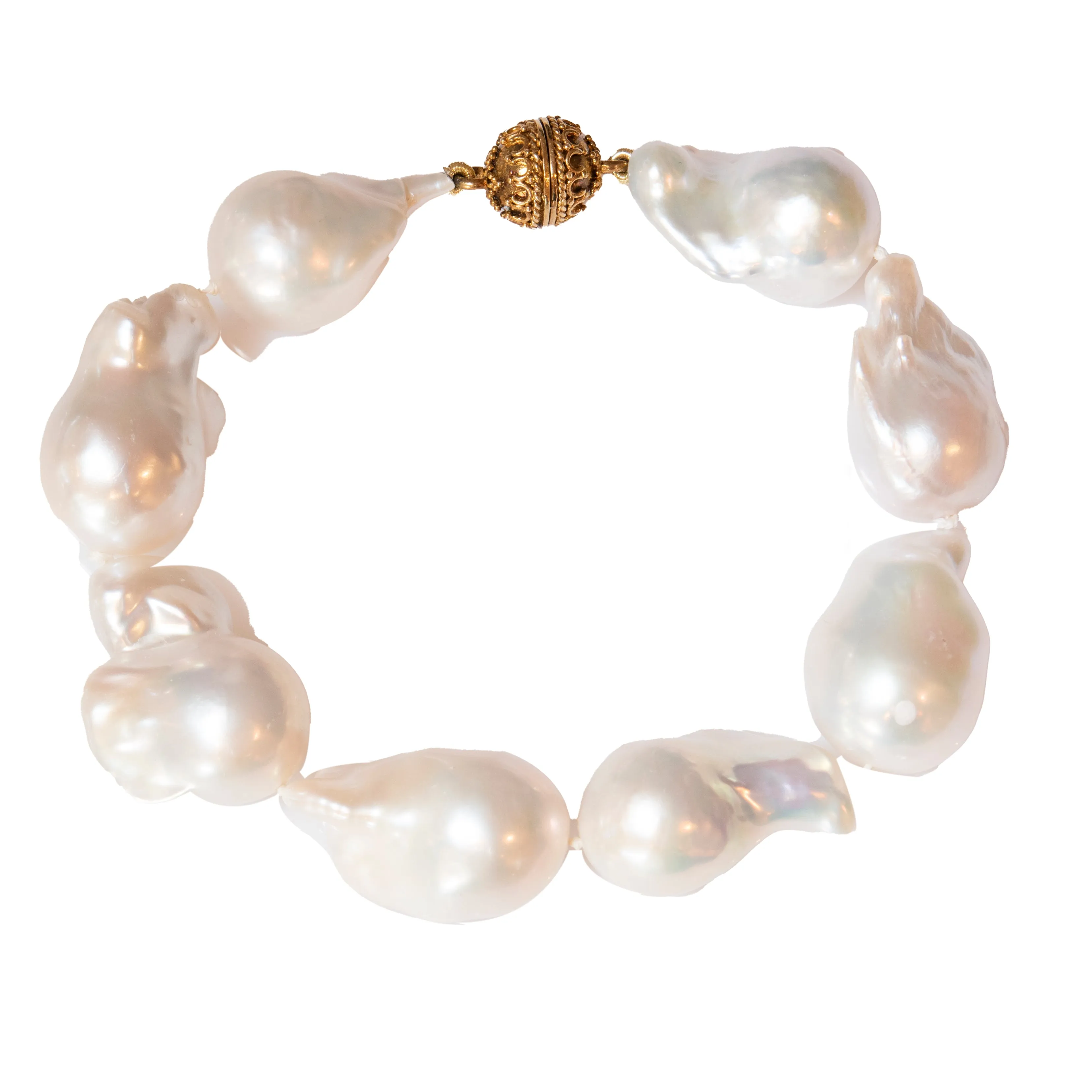 Large Baroque Pearl Bracelet