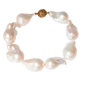 Large Baroque Pearl Bracelet
