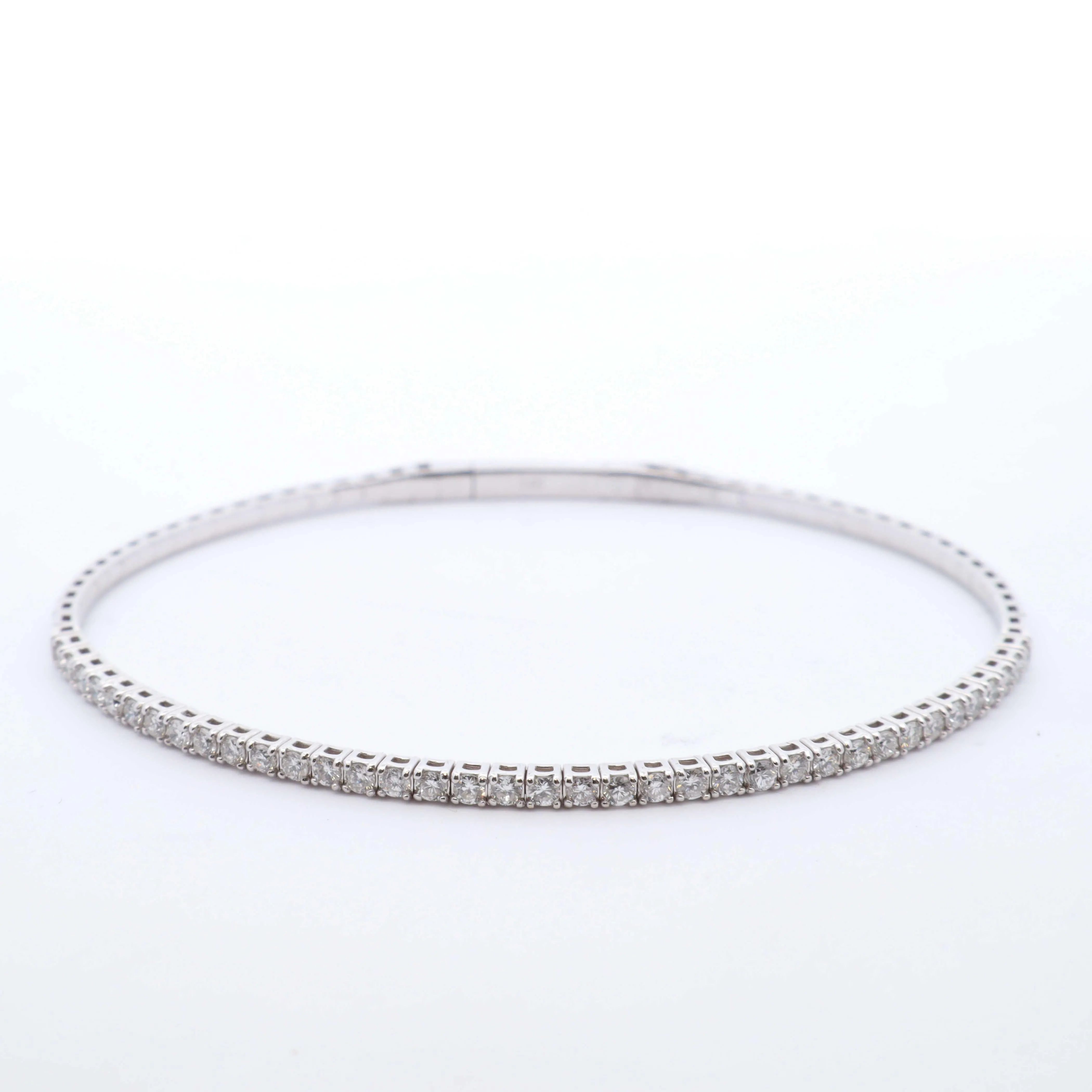 Large Diamond Bangle