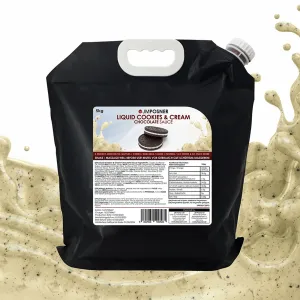Liquid Cookies and Cream Chocolate Sauce 5kg Bag