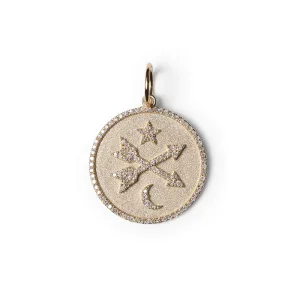 LOVE AND UNION DIAMOND TALISMAN CHARM