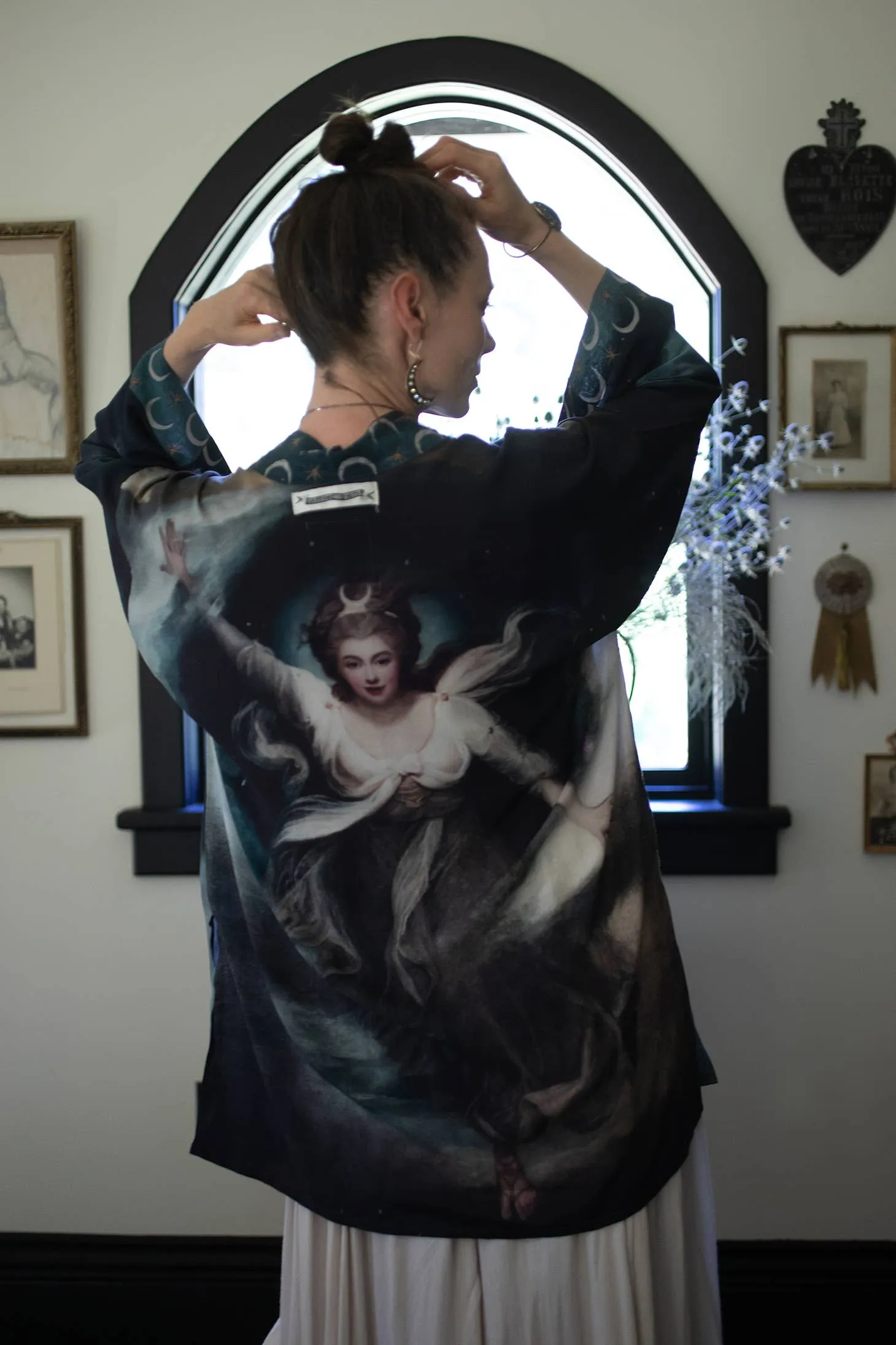 Luxury Art Duster Kimono Robe, multiple styles