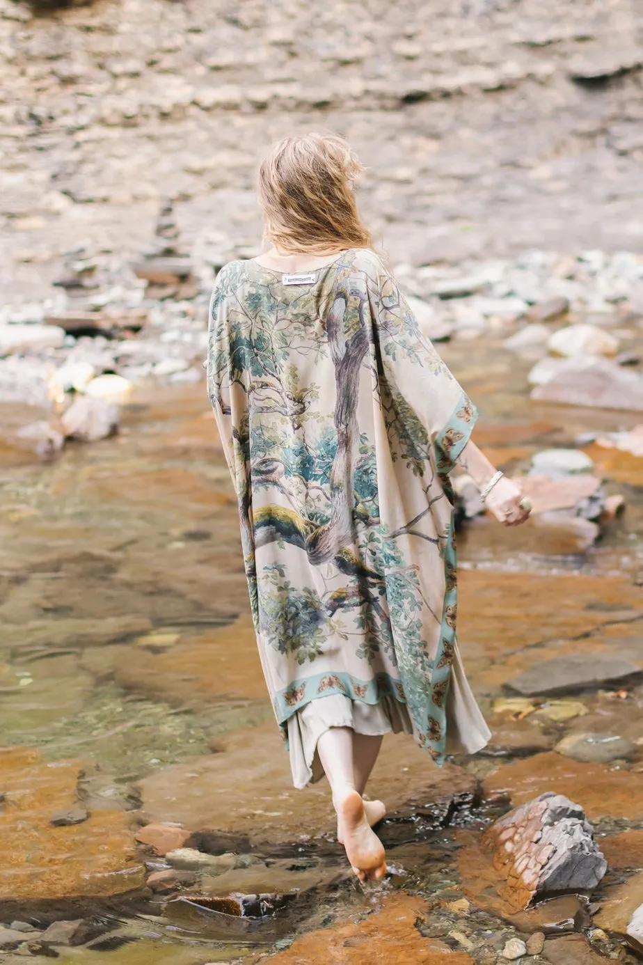 Luxury Art Duster Kimono Robe, multiple styles