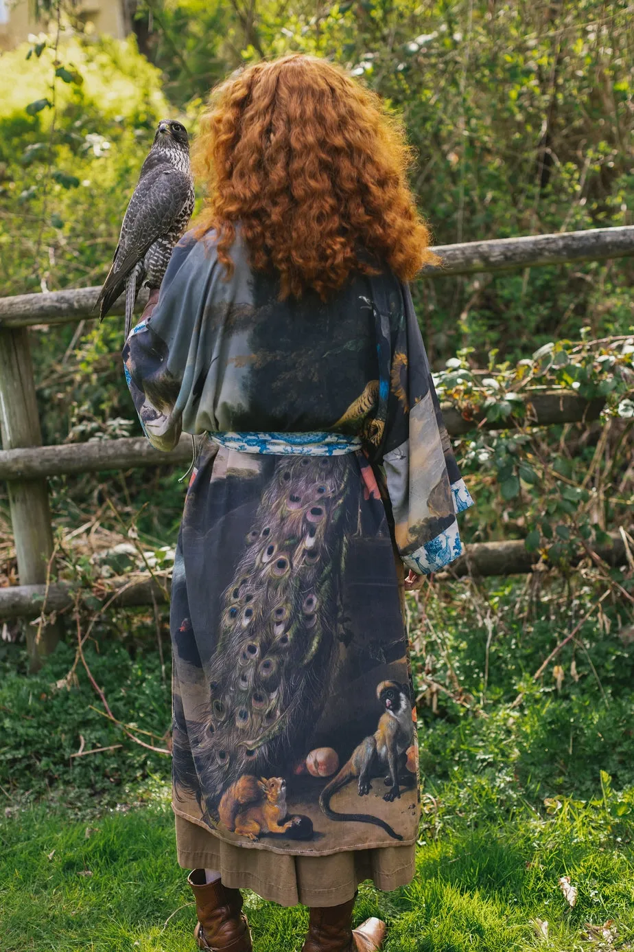 Luxury Art Duster Kimono Robe, multiple styles