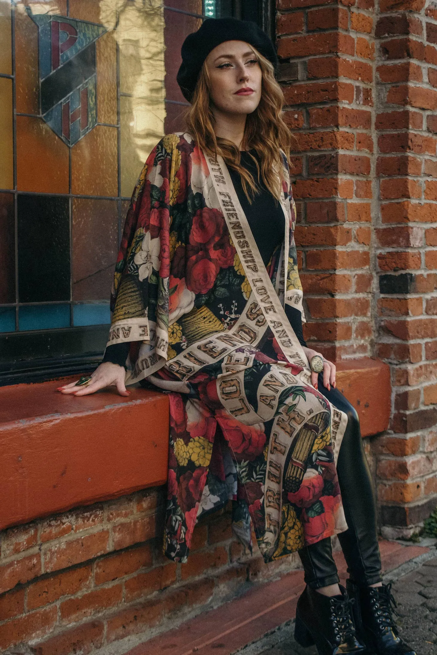 Luxury Art Duster Kimono Robe, multiple styles