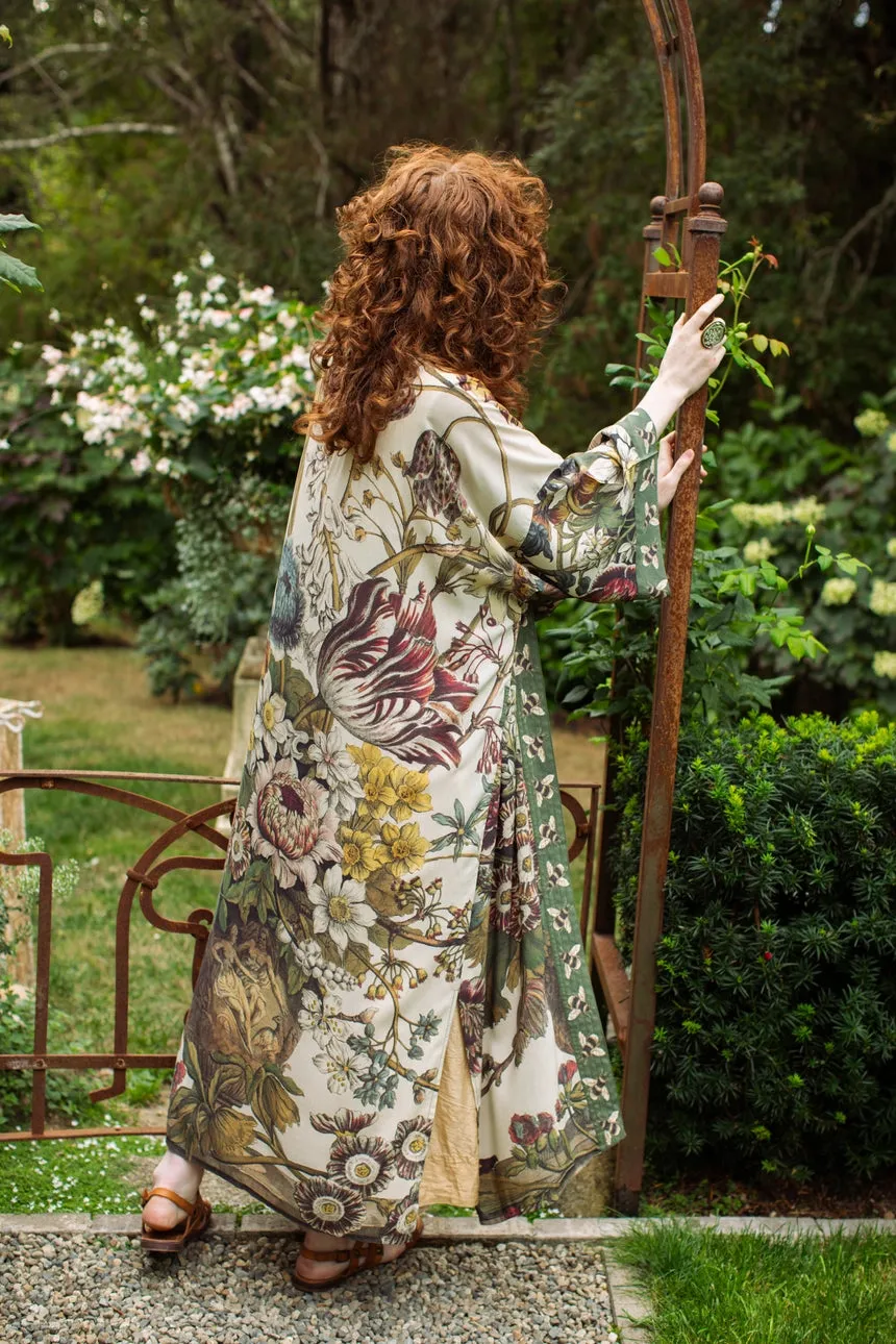 Luxury Art Duster Kimono Robe, multiple styles