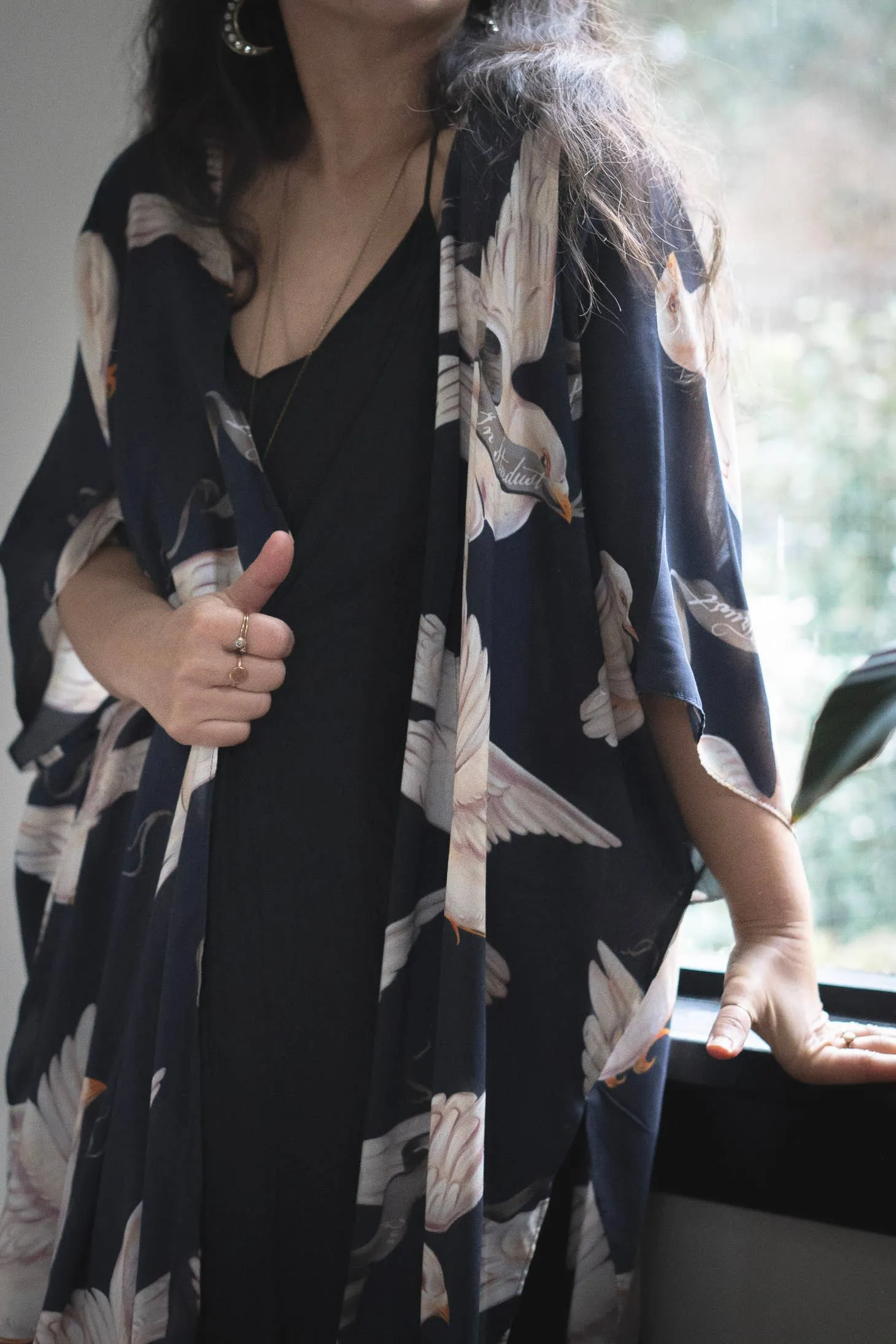 Luxury Art Duster Kimono Robe, multiple styles