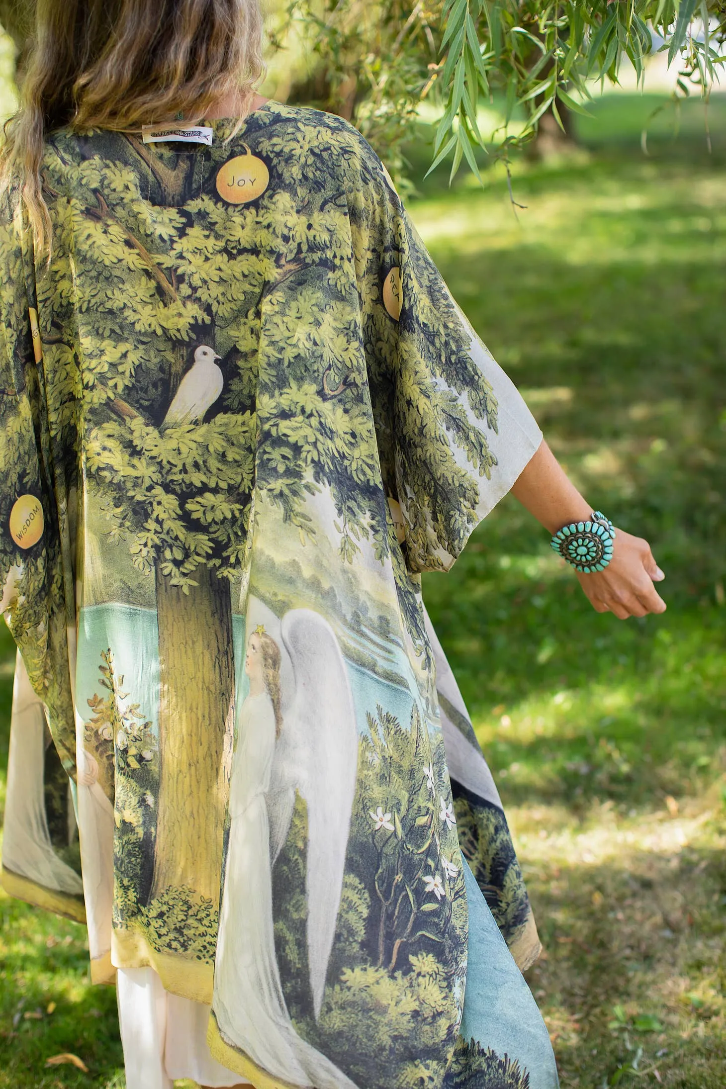 Luxury Art Duster Kimono Robe, multiple styles