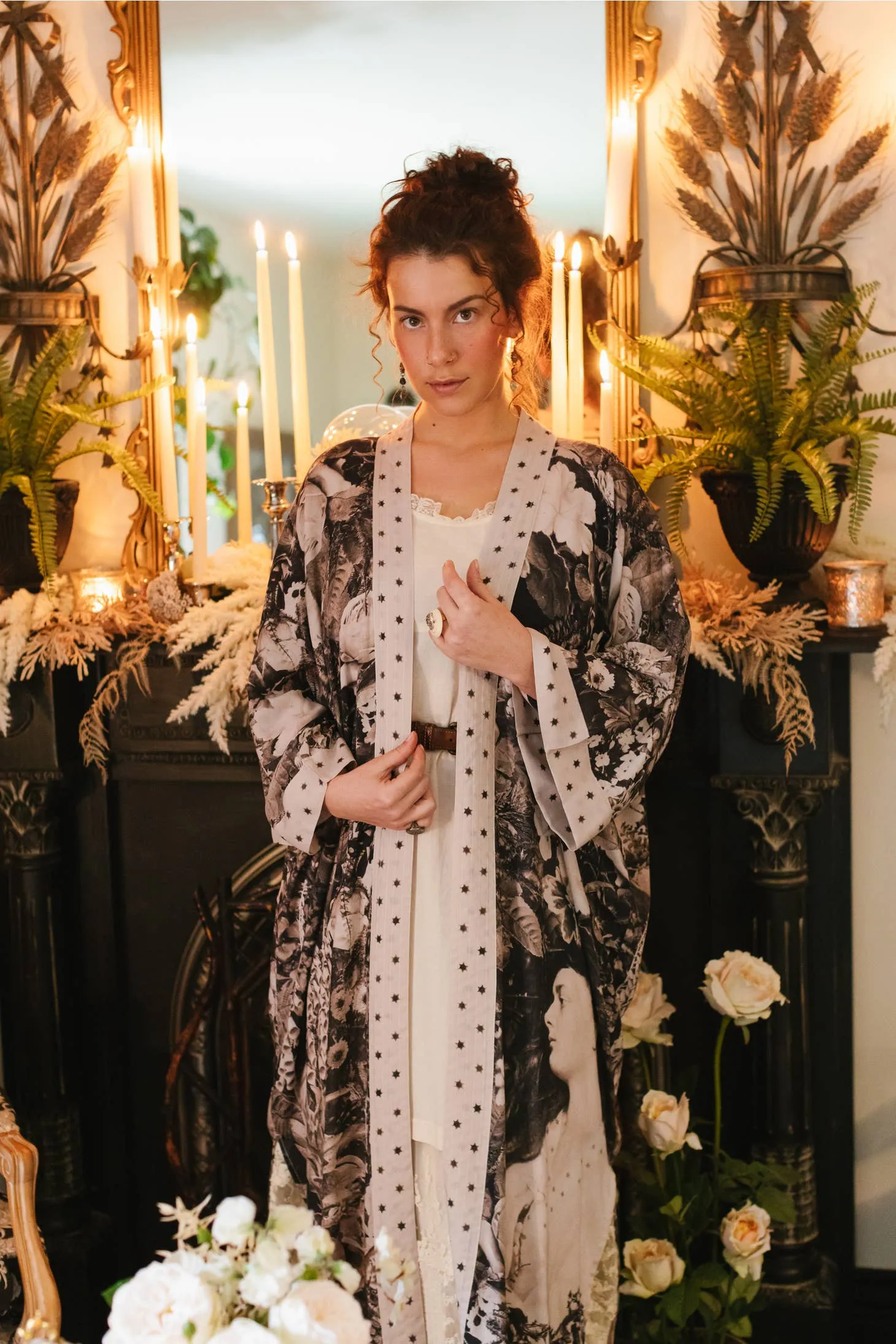 Luxury Art Duster Kimono Robe, multiple styles