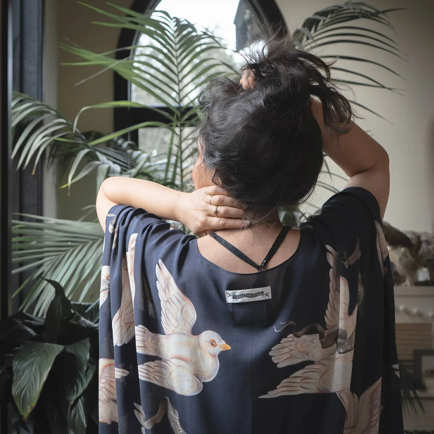Luxury Art Duster Kimono Robe, multiple styles