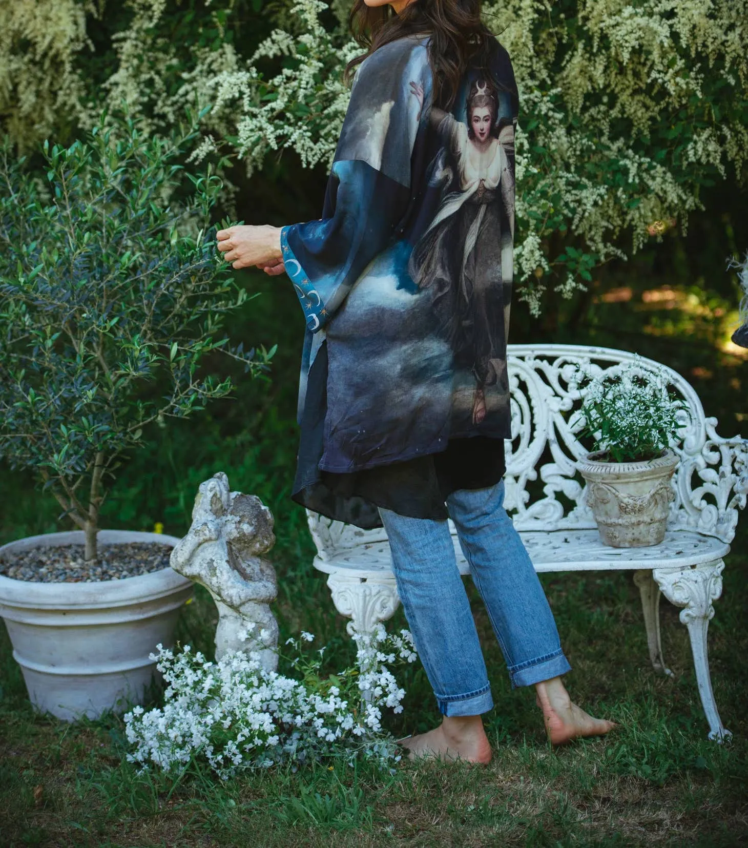Luxury Art Duster Kimono Robe, multiple styles