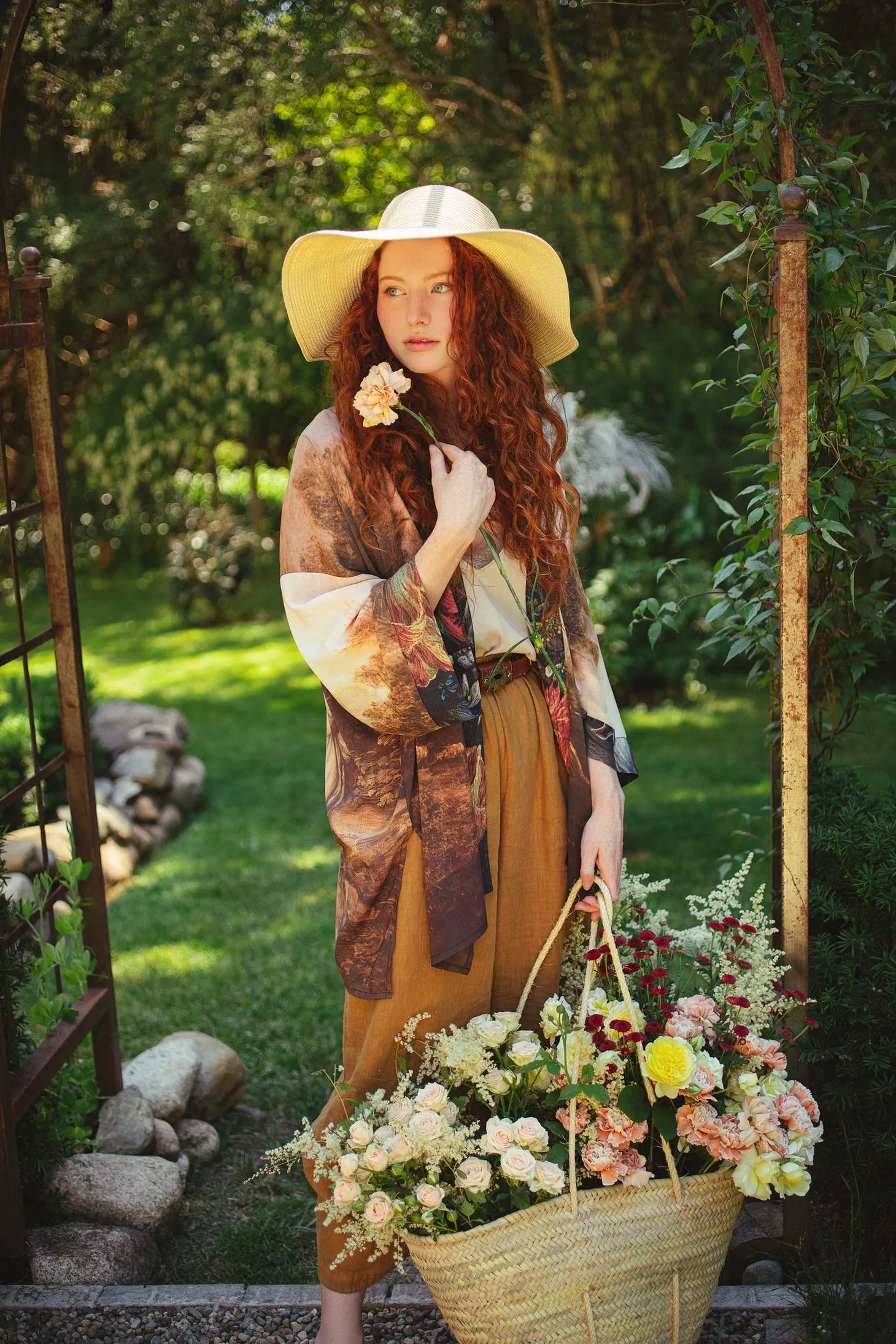Luxury Art Duster Kimono Robe, multiple styles