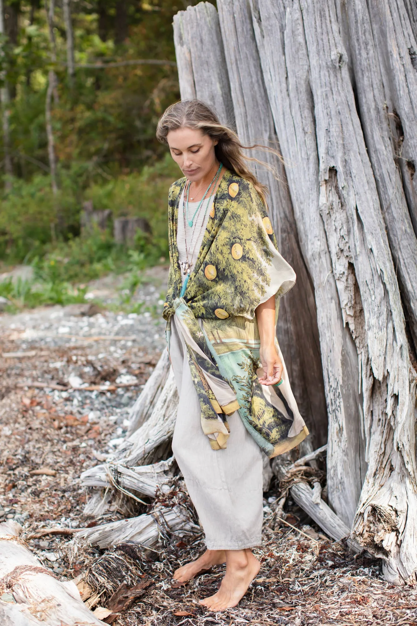 Luxury Art Duster Kimono Robe, multiple styles