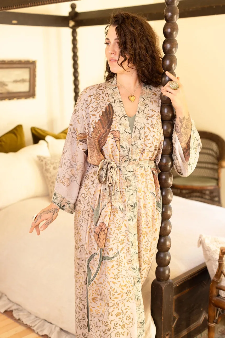 Luxury Art Duster Kimono Robe, multiple styles
