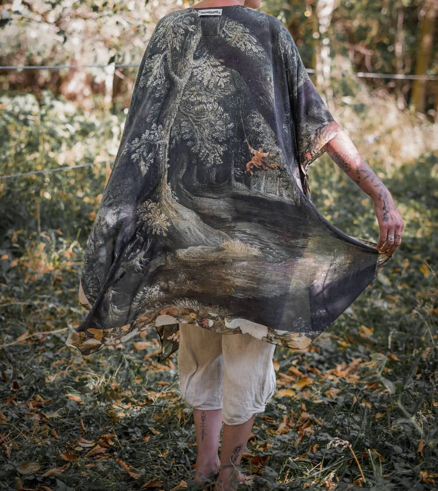 Luxury Art Duster Kimono Robe, multiple styles