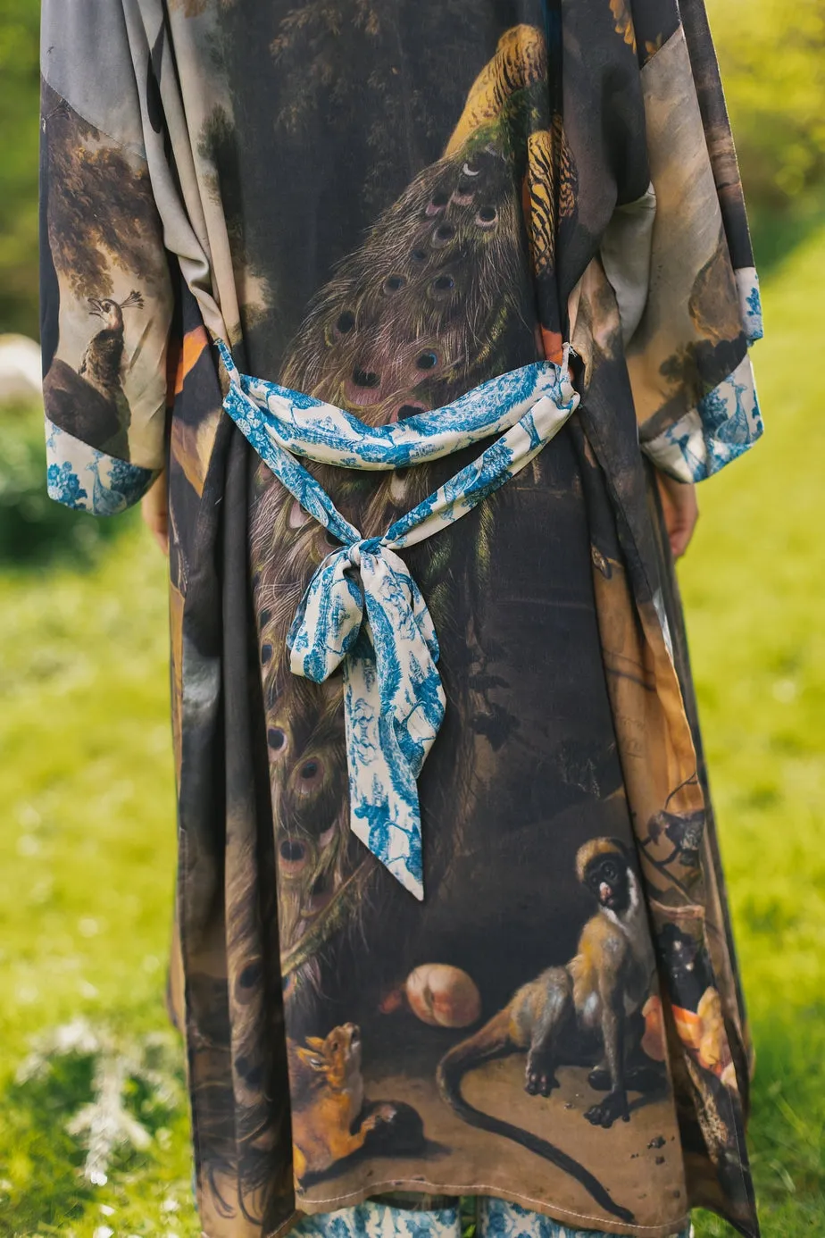 Luxury Art Duster Kimono Robe, multiple styles
