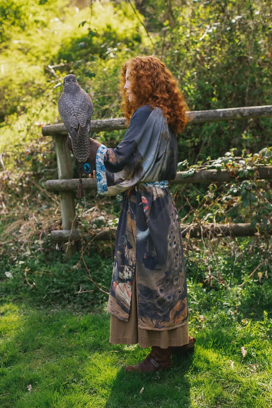 Luxury Art Duster Kimono Robe, multiple styles
