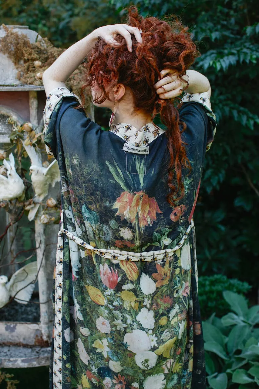 Luxury Art Duster Kimono Robe, multiple styles
