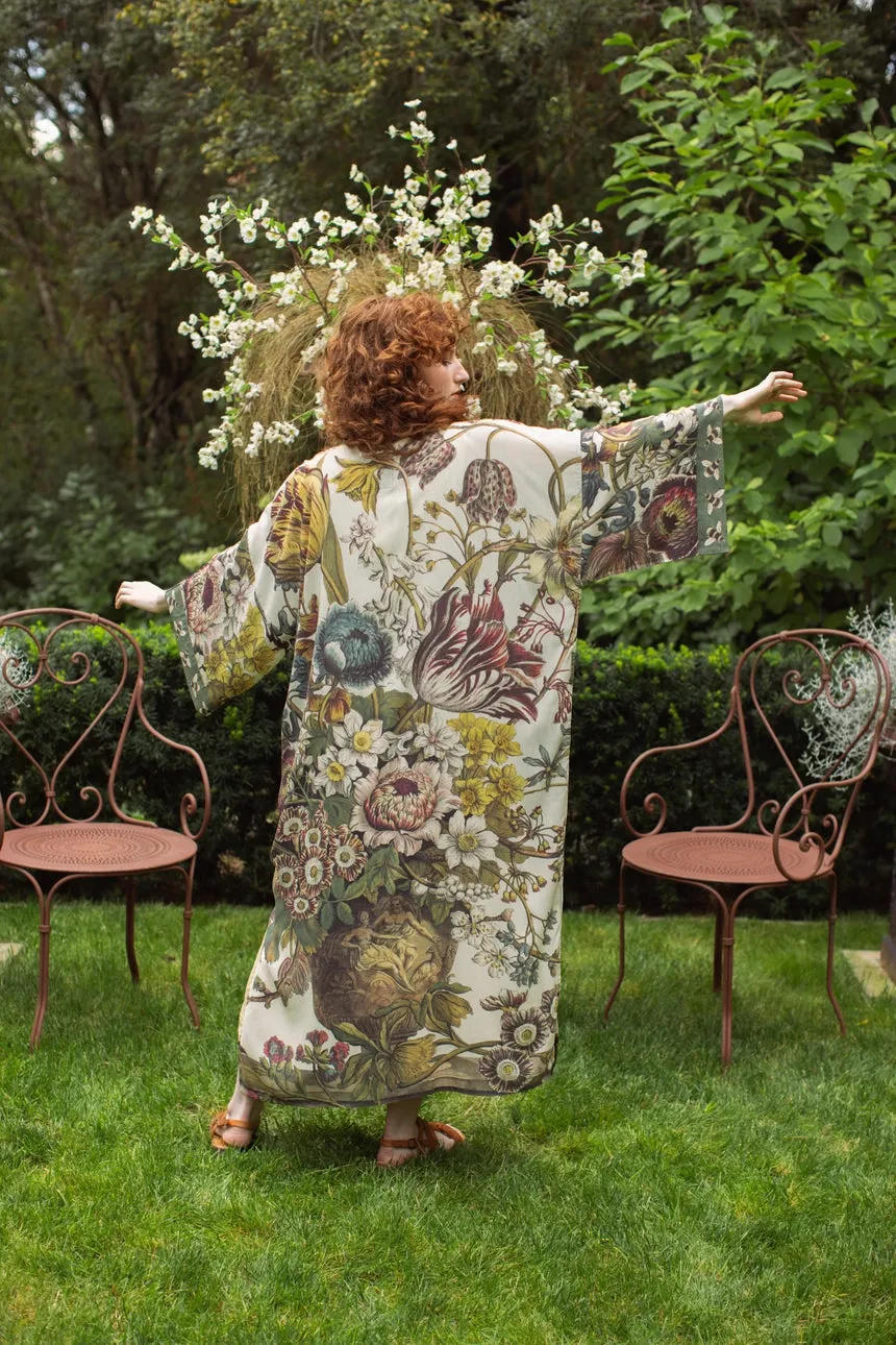 Luxury Art Duster Kimono Robe, multiple styles