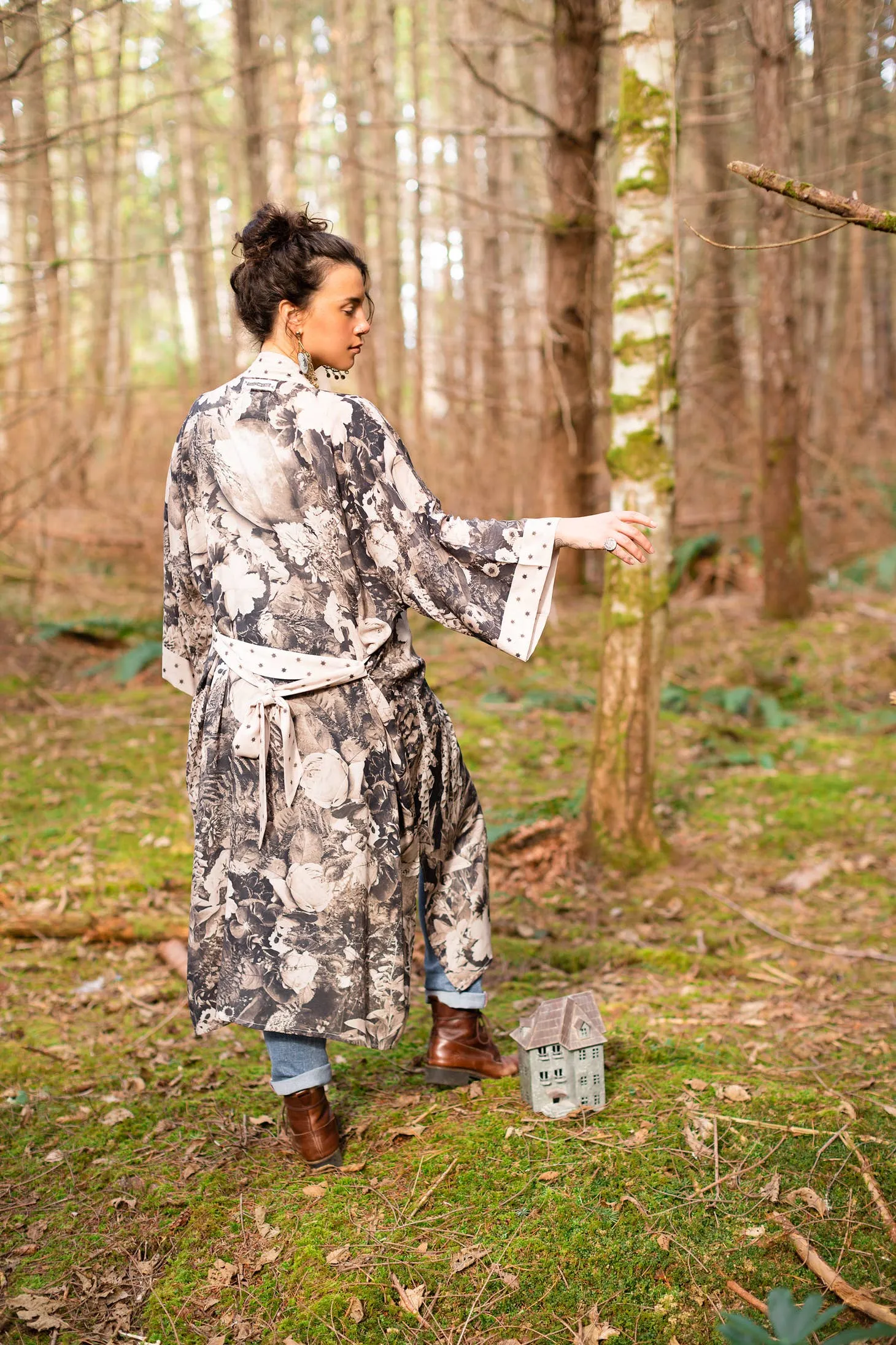 Luxury Art Duster Kimono Robe, multiple styles