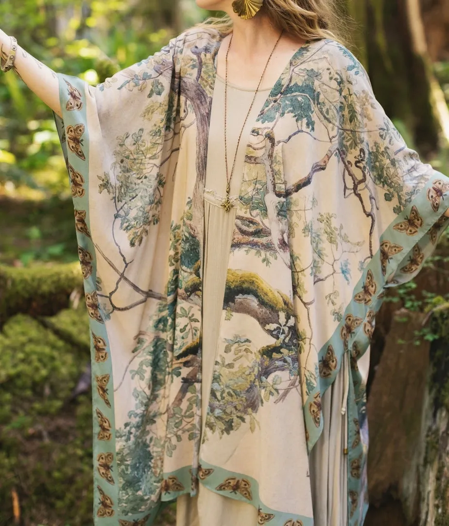 Luxury Art Duster Kimono Robe, multiple styles