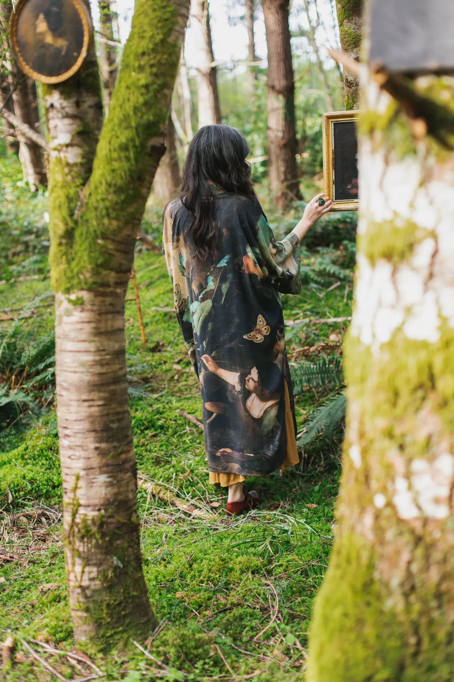 Luxury Art Duster Kimono Robe, multiple styles