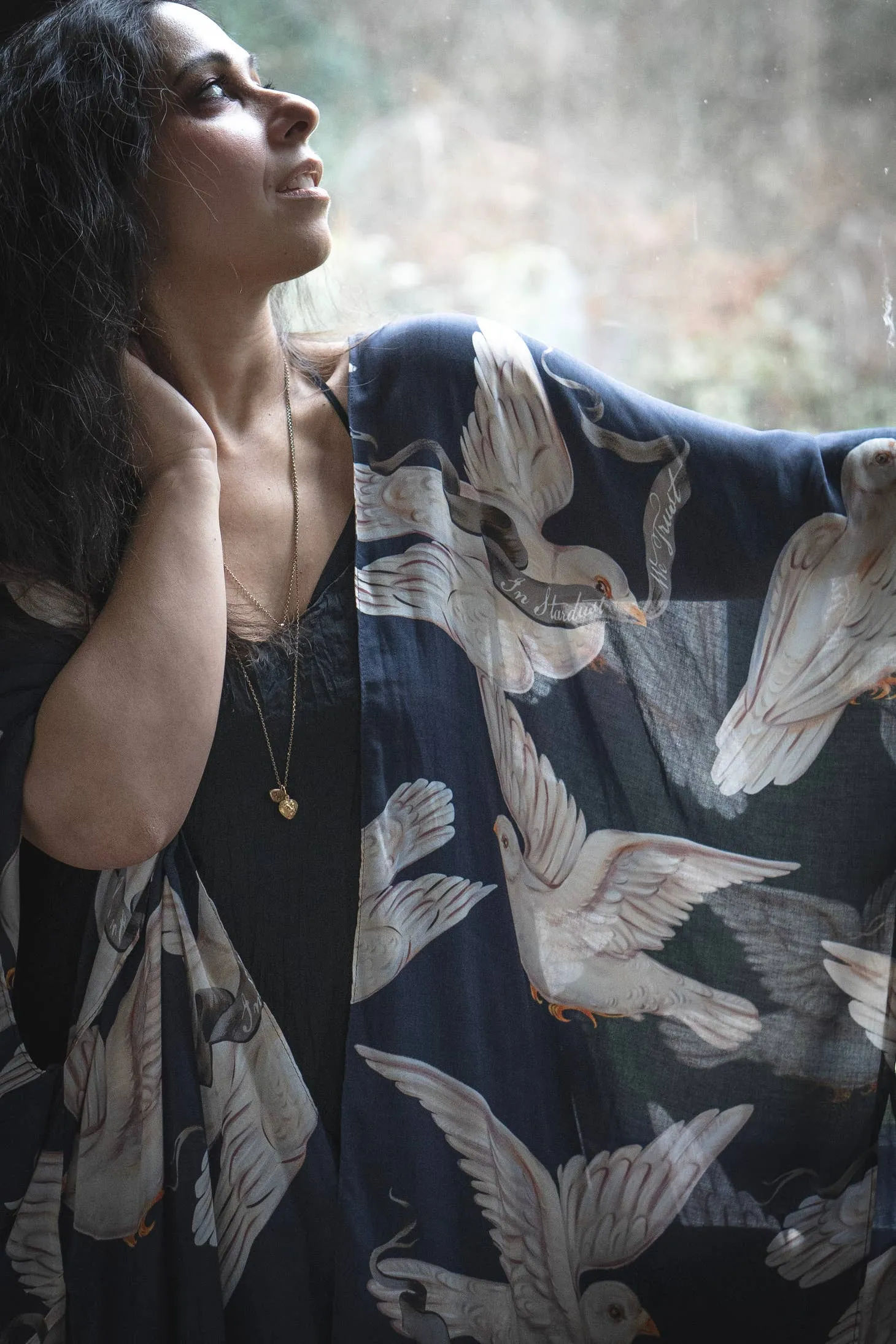 Luxury Art Duster Kimono Robe, multiple styles