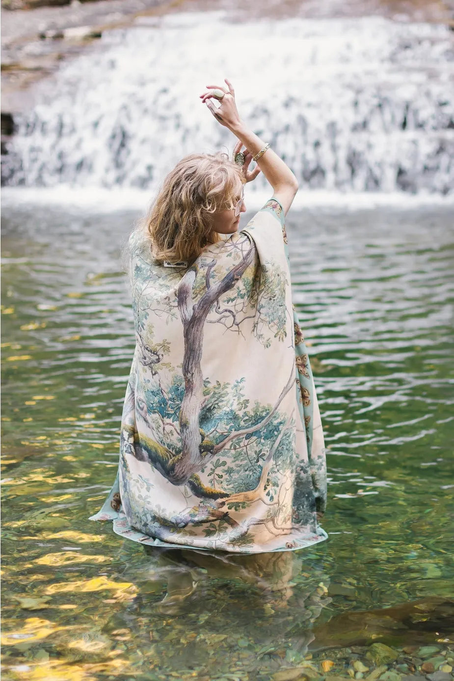Luxury Art Duster Kimono Robe, multiple styles