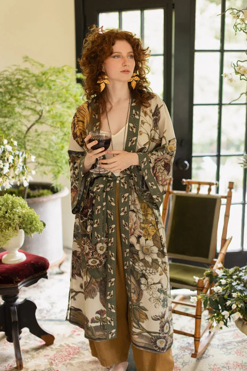 Luxury Art Duster Kimono Robe, multiple styles