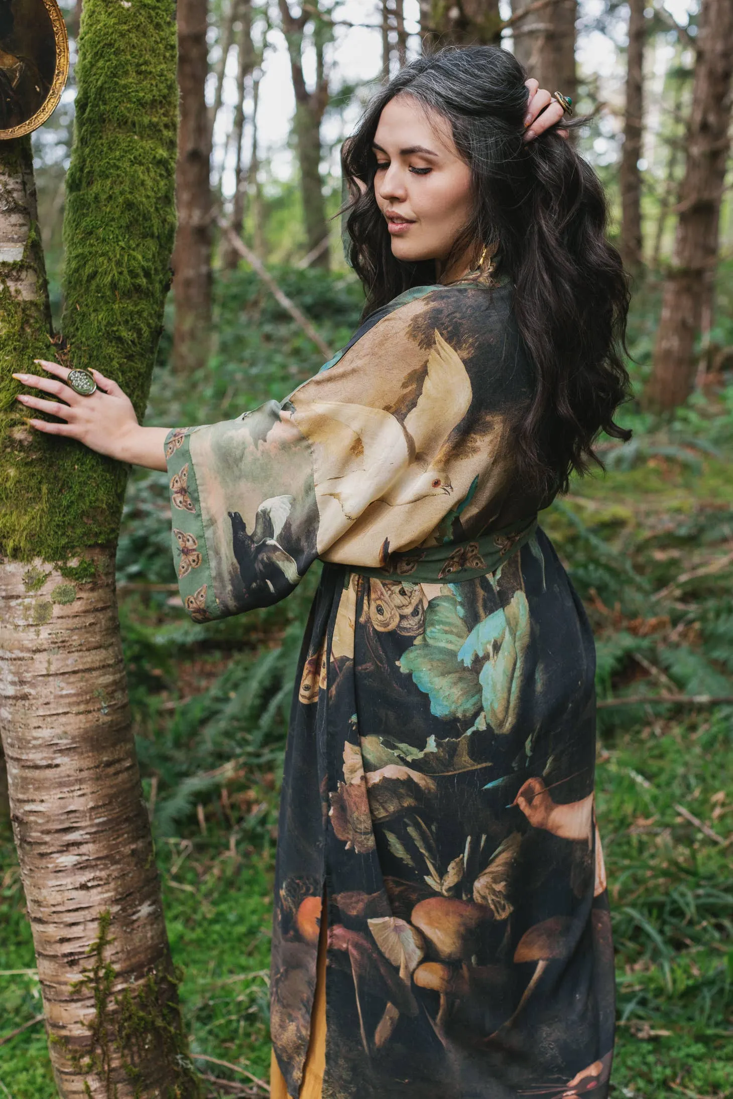 Luxury Art Duster Kimono Robe, multiple styles