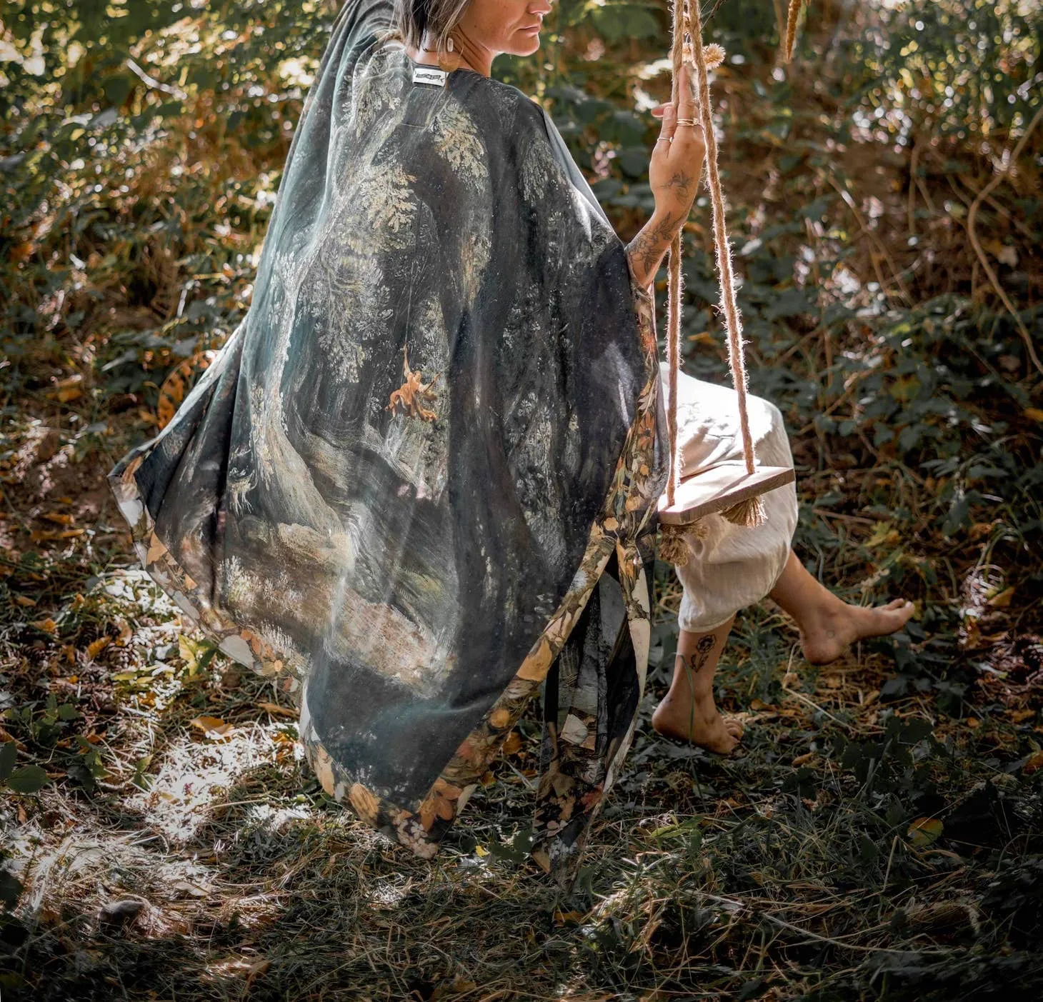 Luxury Art Duster Kimono Robe, multiple styles