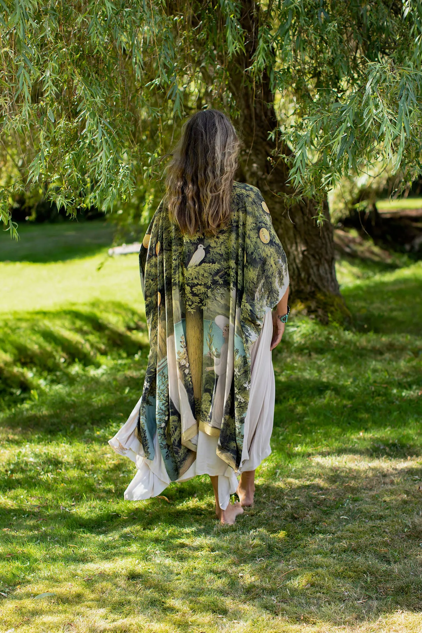 Luxury Art Duster Kimono Robe, multiple styles