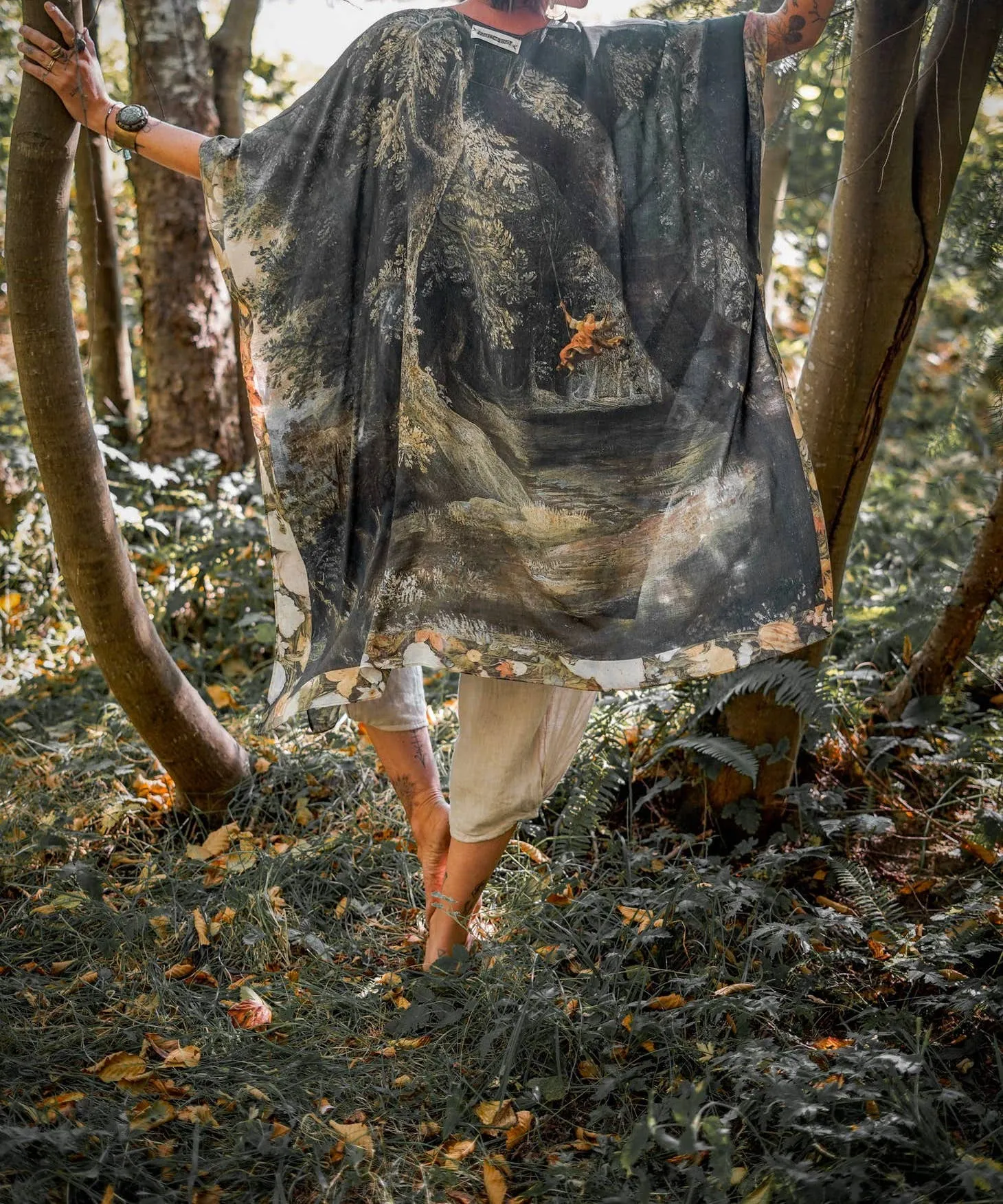 Luxury Art Duster Kimono Robe, multiple styles