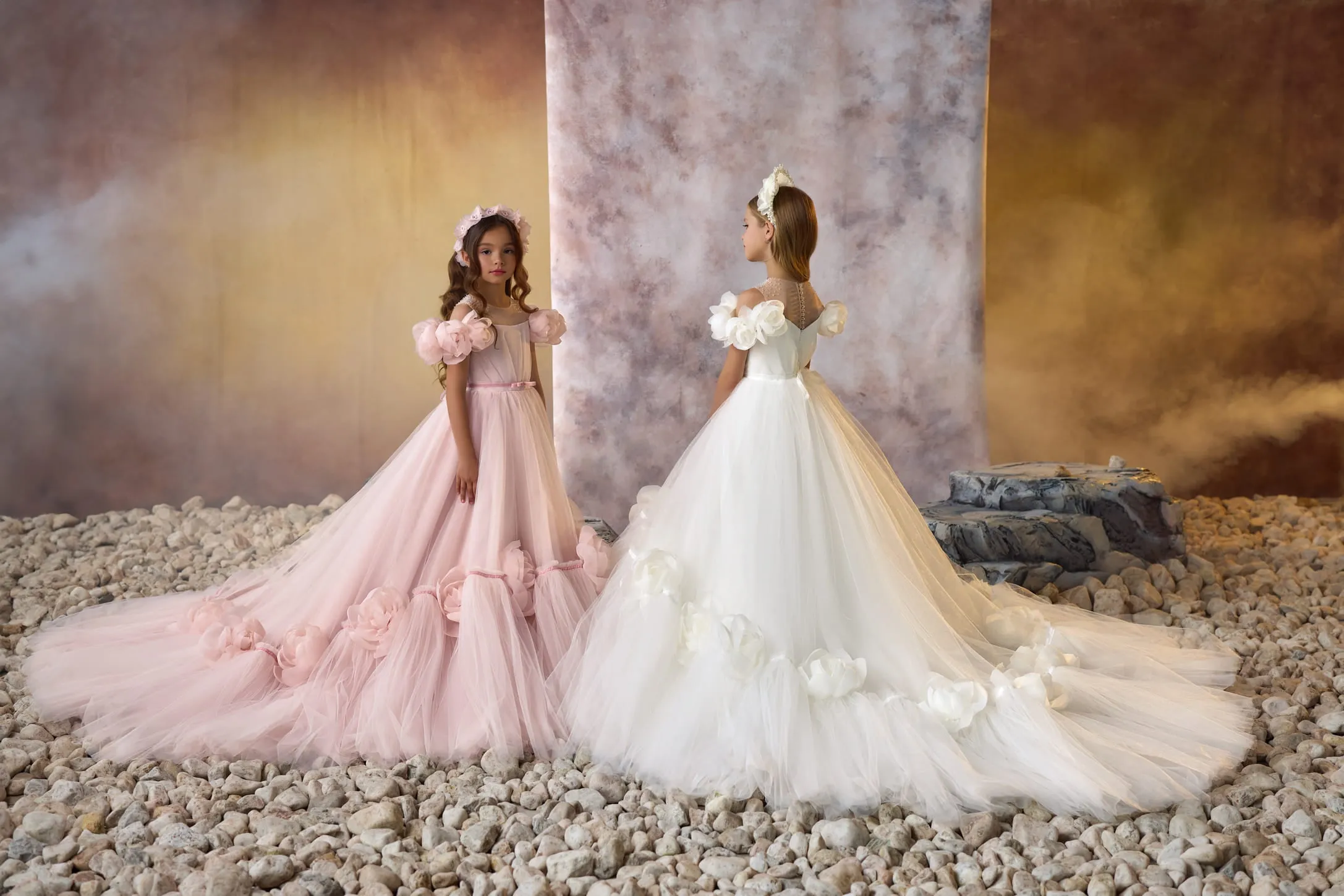 Magnolia Season Spring Tulle Gown