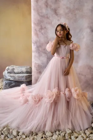 Magnolia Season Spring Tulle Gown