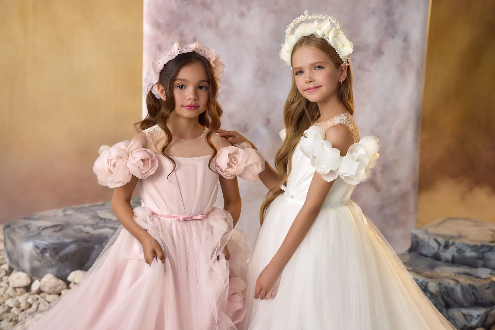Magnolia Season Spring Tulle Gown