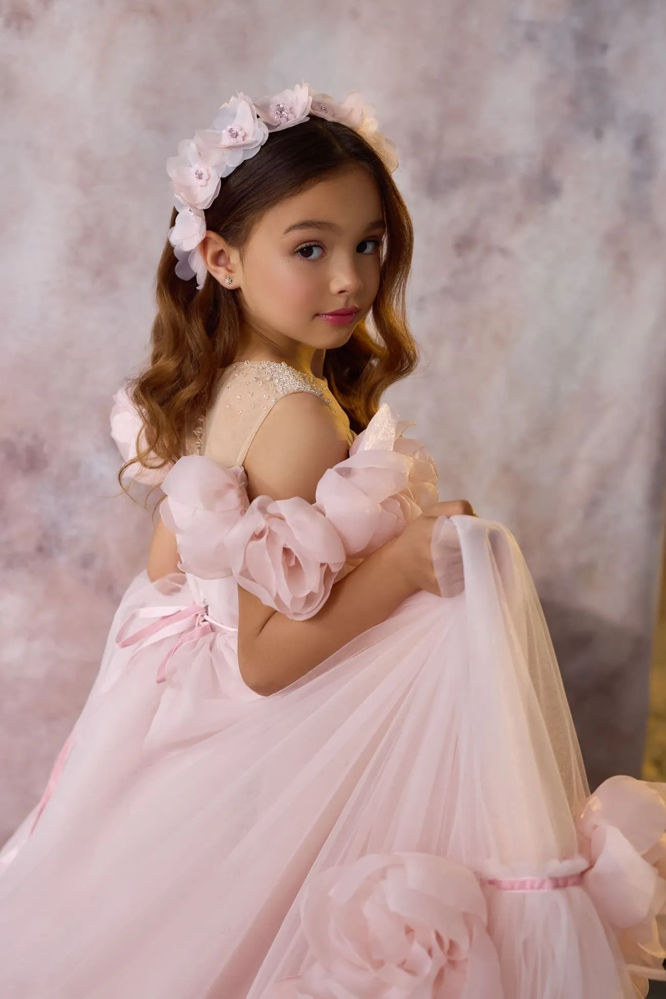 Magnolia Season Spring Tulle Gown