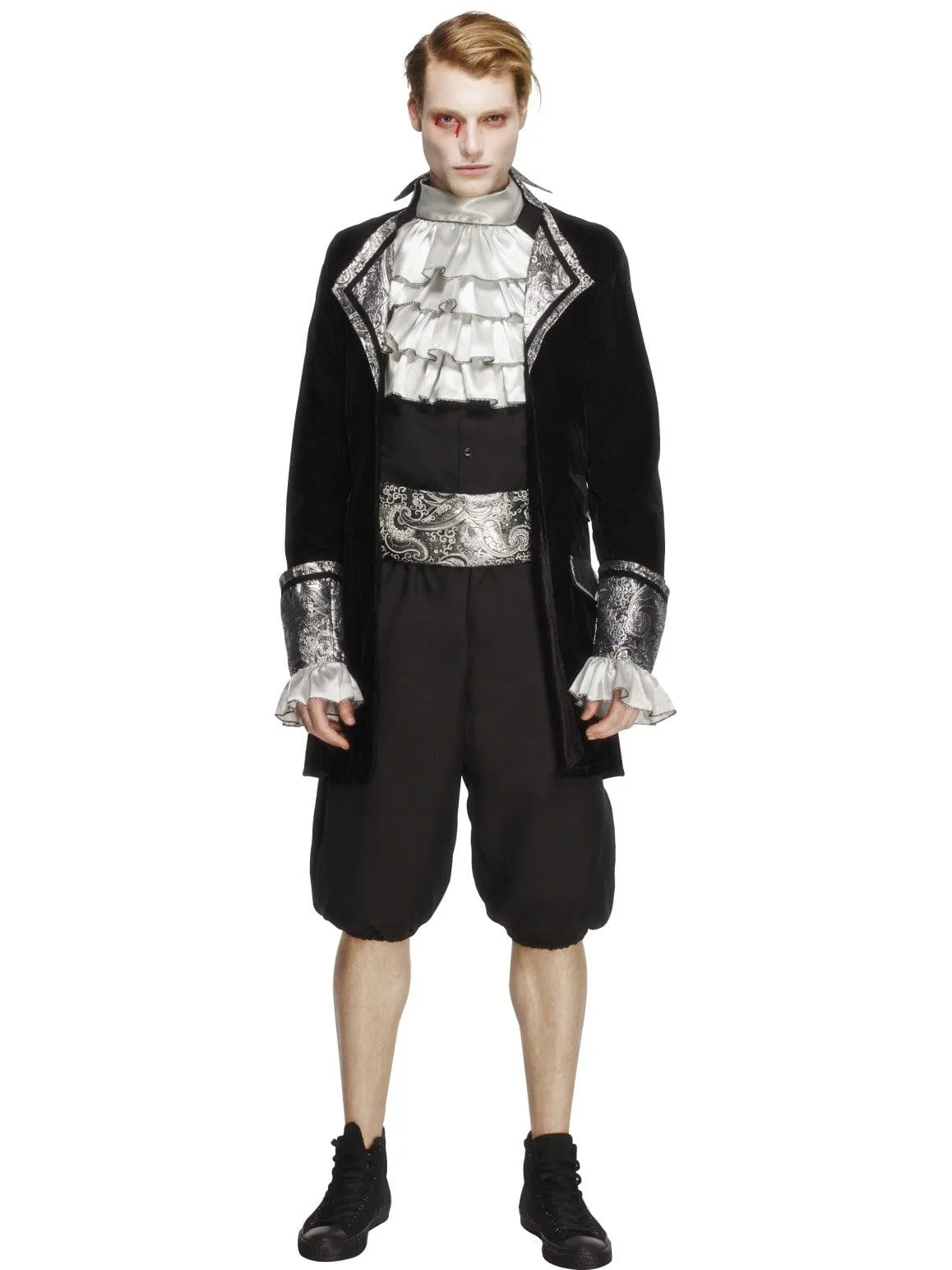 Male Baroque Halloween Vampire Costume