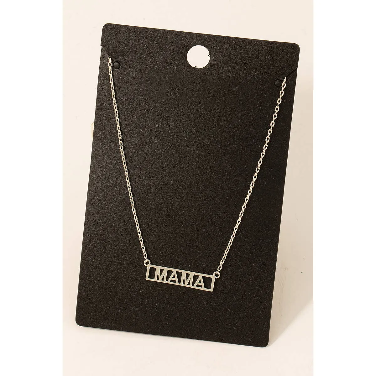 Mama Box Logo Necklace
