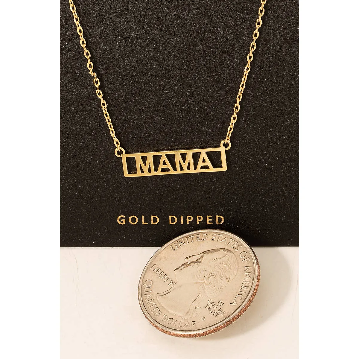 Mama Box Logo Necklace
