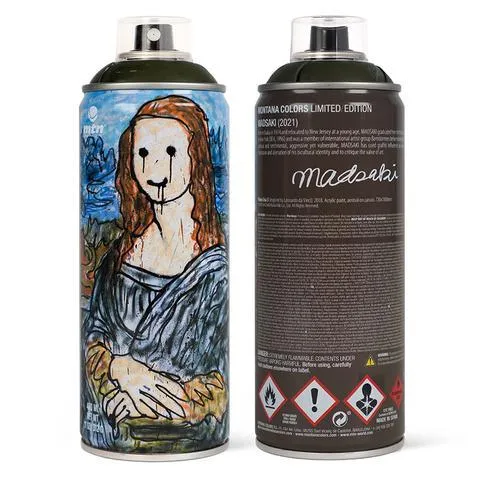 Mona Lisa 3 Spray Can