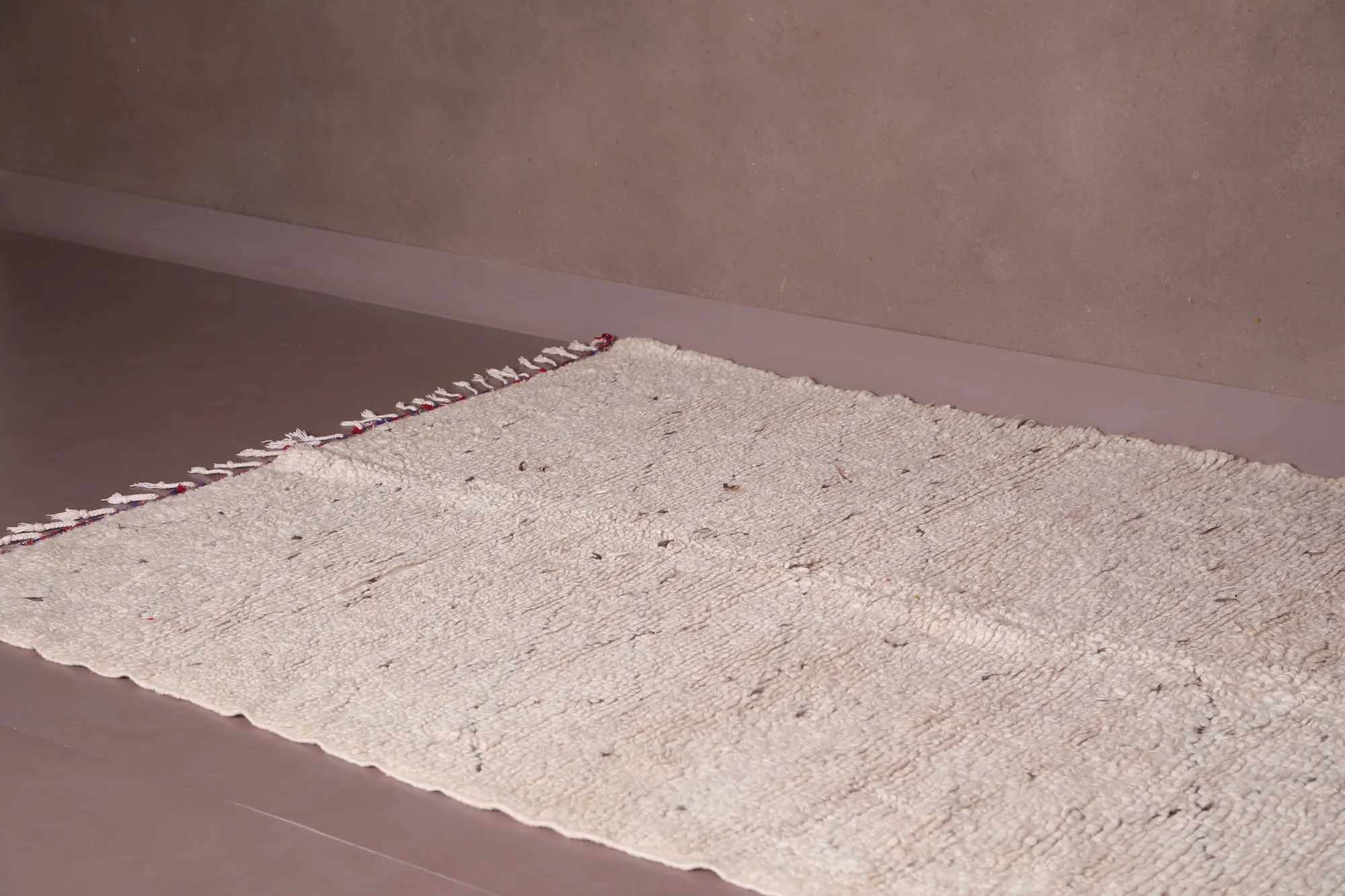 Moroccan Beni Ourain Rug – 5.9 x 8.3 Feet | Luxurious Handmade Wool