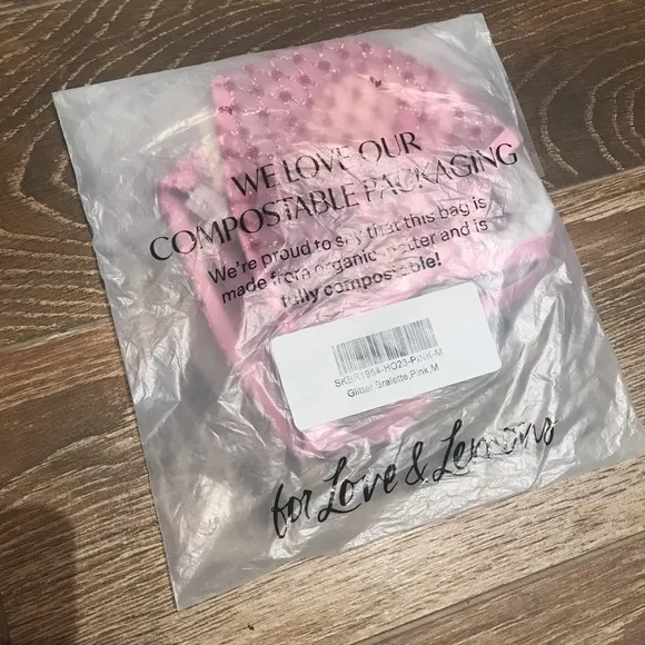 New in package for Love And lemons glitter bra