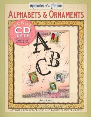 New Memories of a Lifetime®: Alphabets & Ornaments: Artwork for Scrapbooks & Fabric-Transfer Crafts Paperback