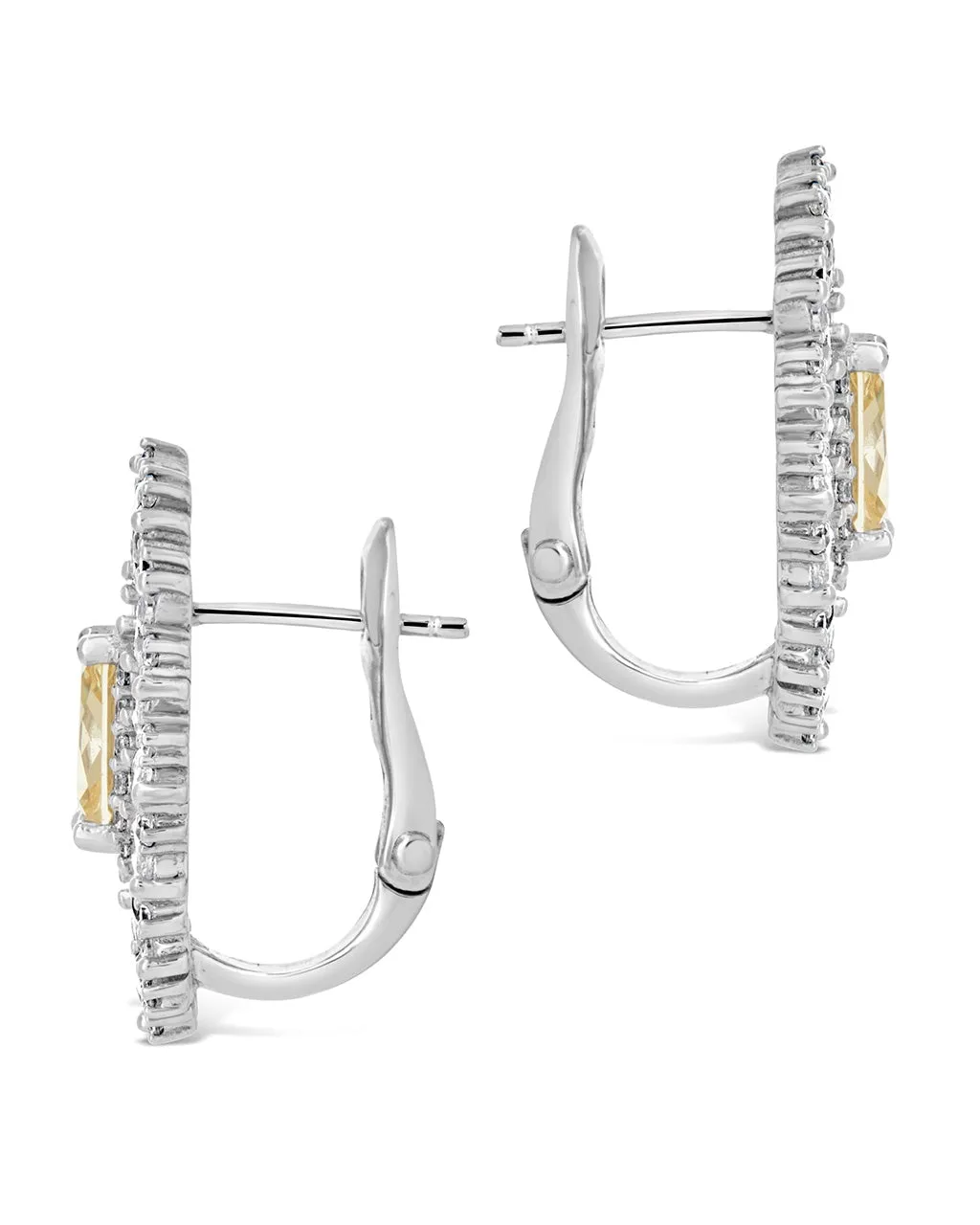 Nina Elongated CZ Stud Earrings